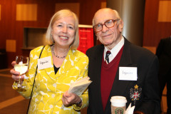 Morningside Volunteers Christine DeBano and Vincent McConnell at the Legacies(tm) 2010 Award Ceremony.