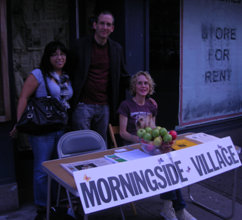 Morningside Village Volunteers Tabling On Broadway